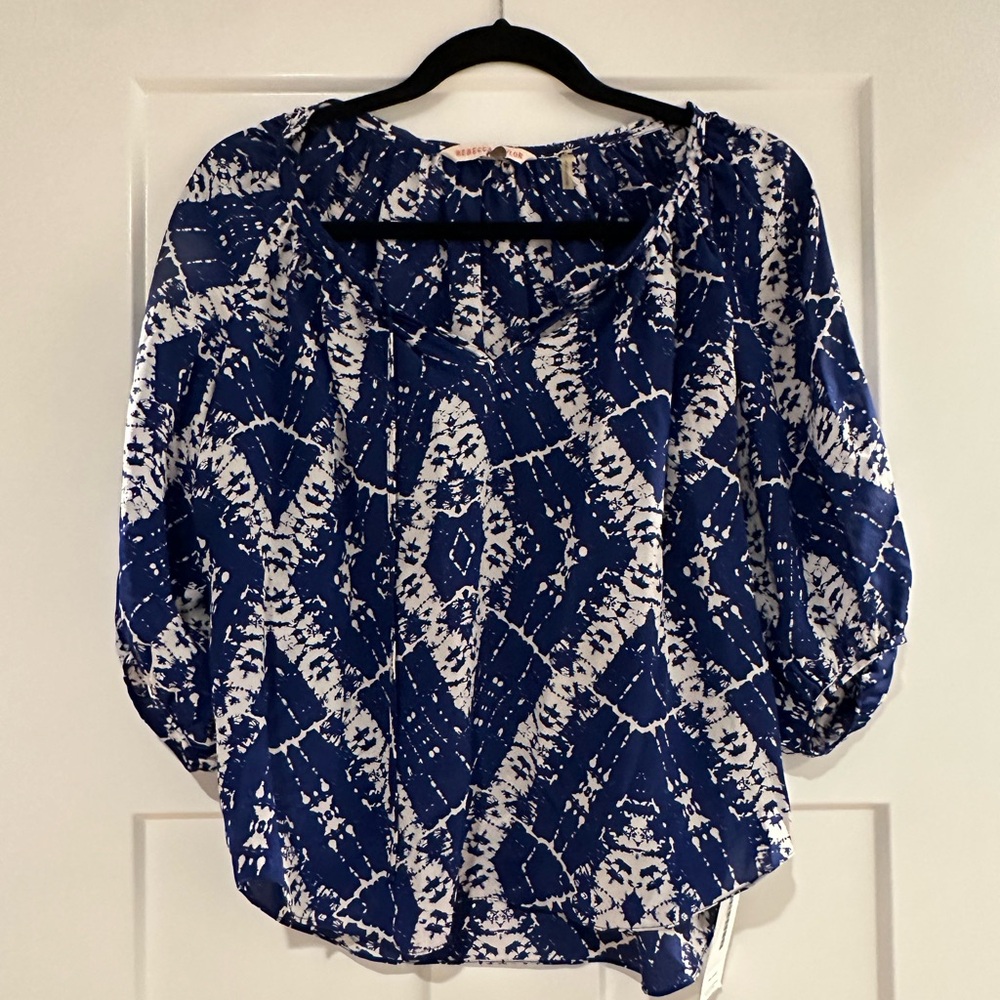 Rebecca Taylor Silk Blouse -size 0